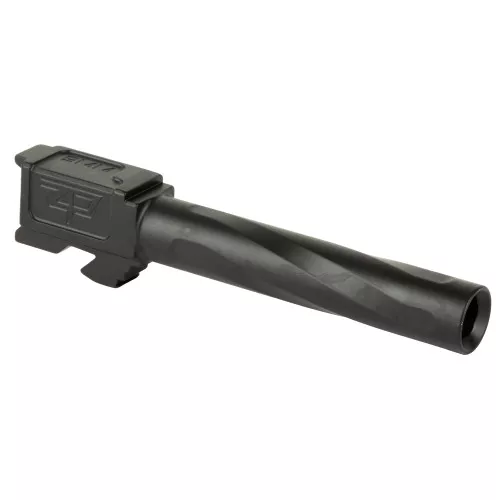 Zaffiri Precision Pistol Barrel, 9MM, 4.49″, Nitride Finish, Black, Fits Glock 17 Gen 1-4 ZP.17BBN