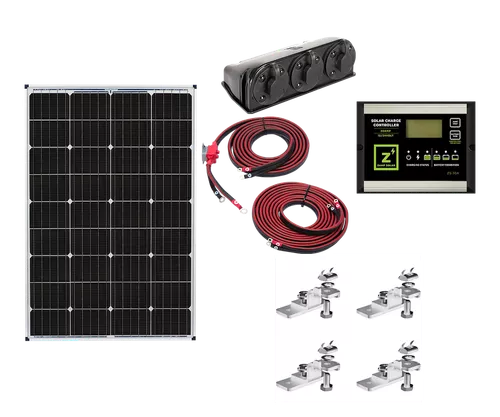 Zamp Solar 115w Deluxe Solar Kit KIT1003